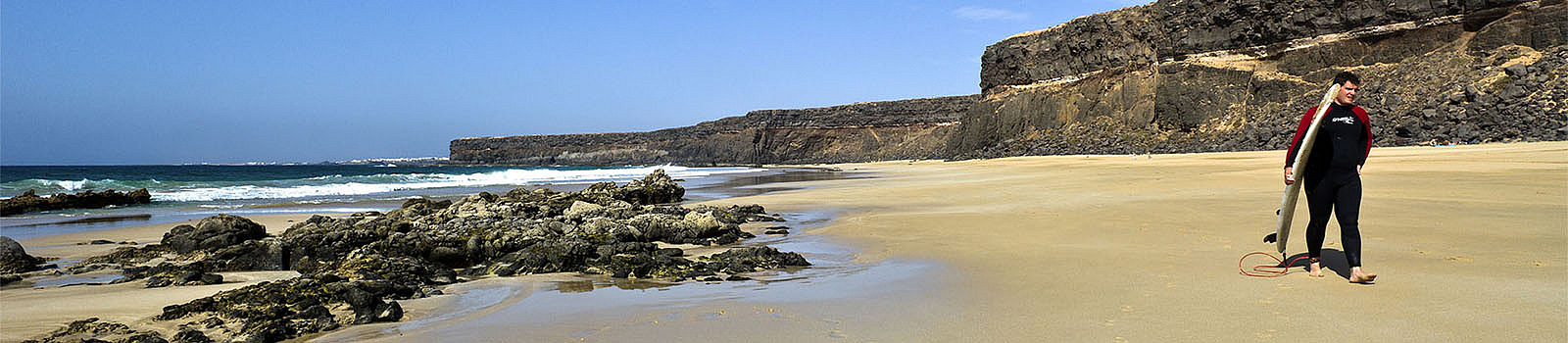 Die Strände Fuerteventuras: Playa del Àguila o Playa de la Escalera.