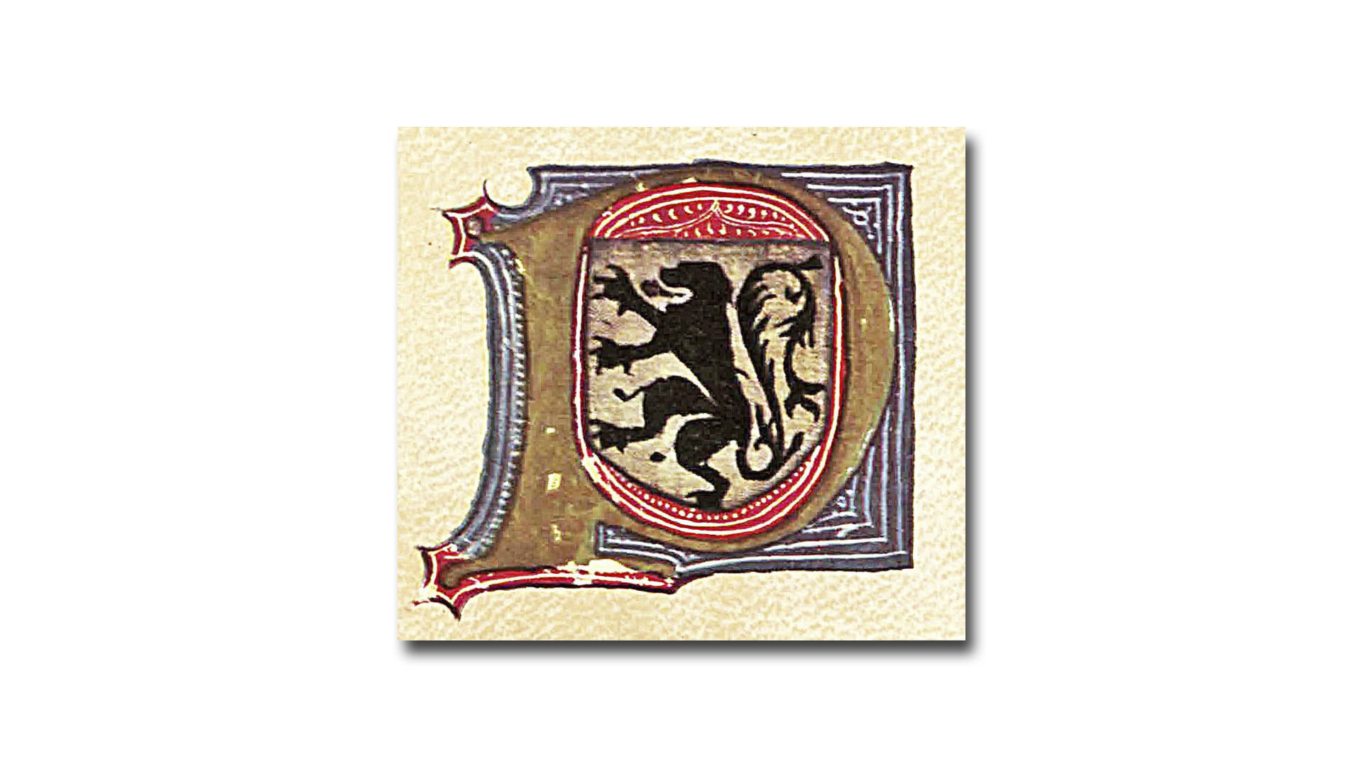 Das Wappen des Jean de Béthencourt.