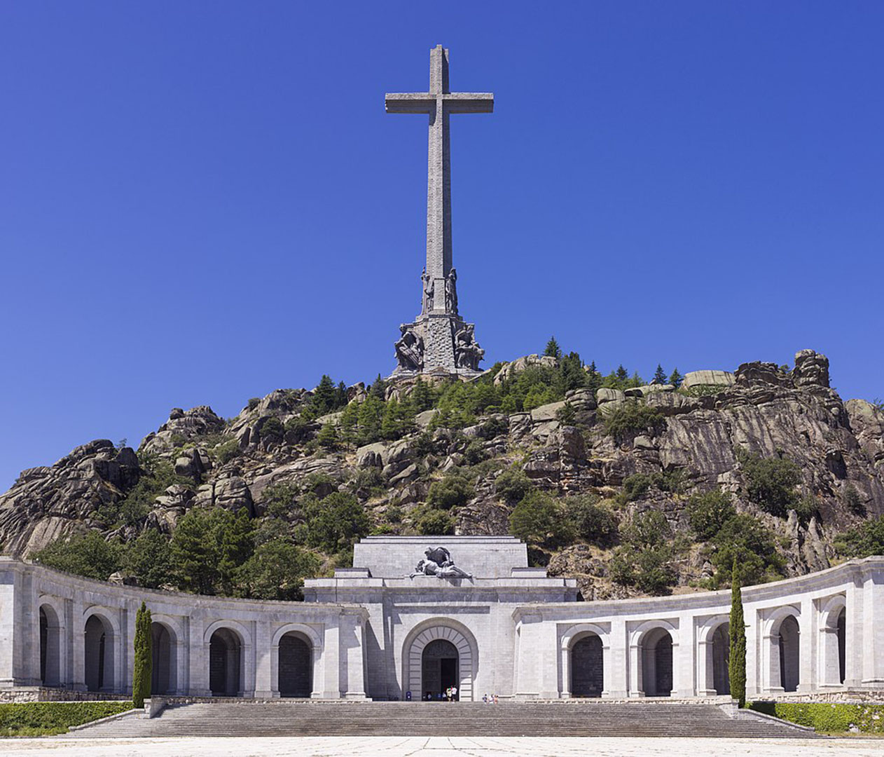 Das Grab des General Fanco nahe Madrid – Tal der Gefallenen, Valle de los Caídos.