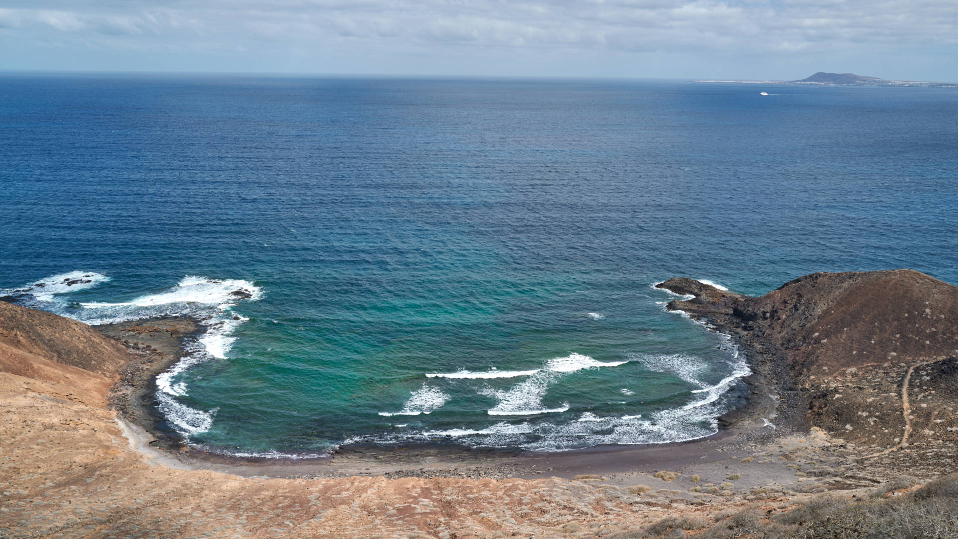 Caleta del Palo Isla de Lobos Fuerteventura.