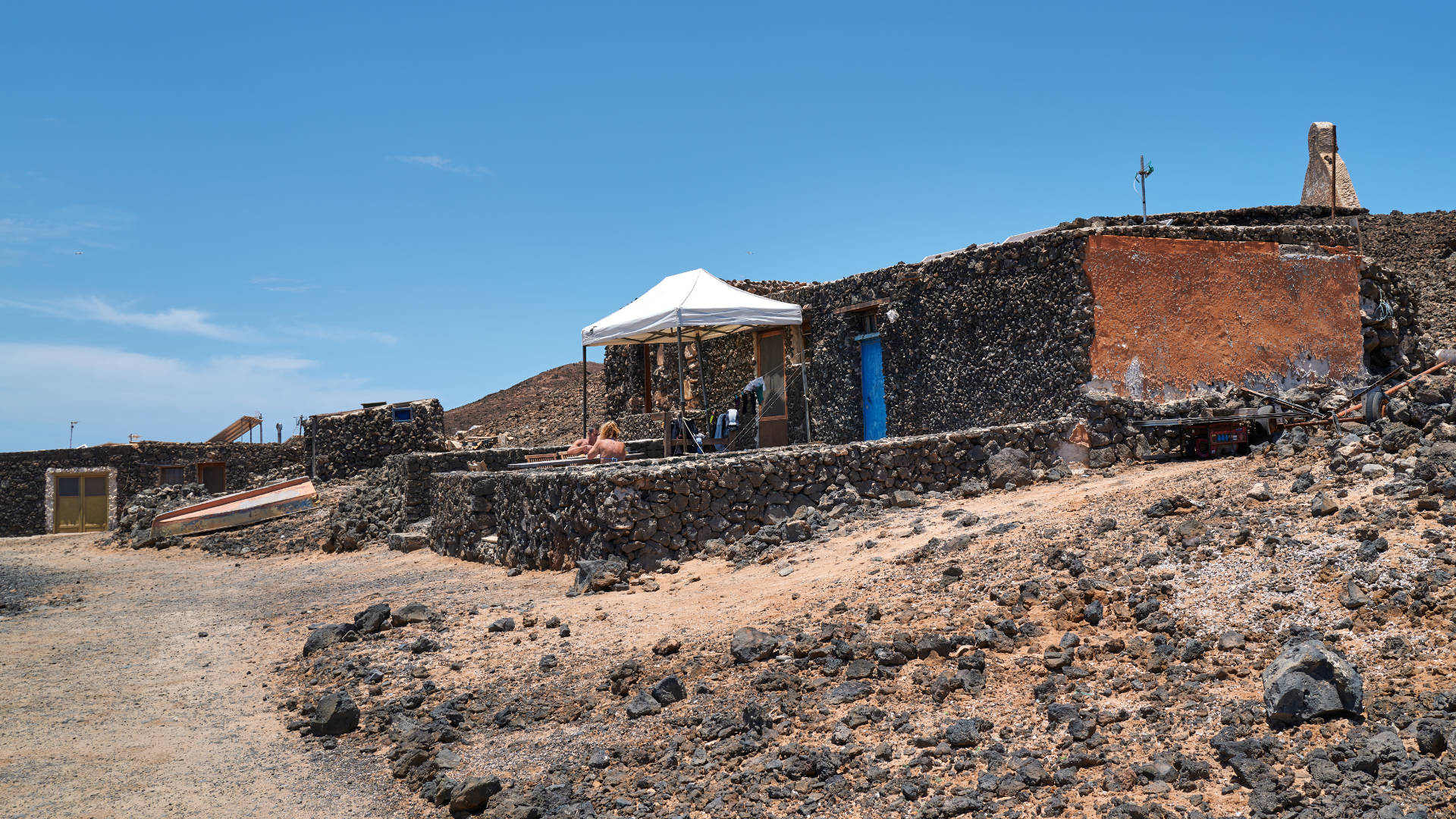Puertito Isla de Lobos Fuerteventura.
