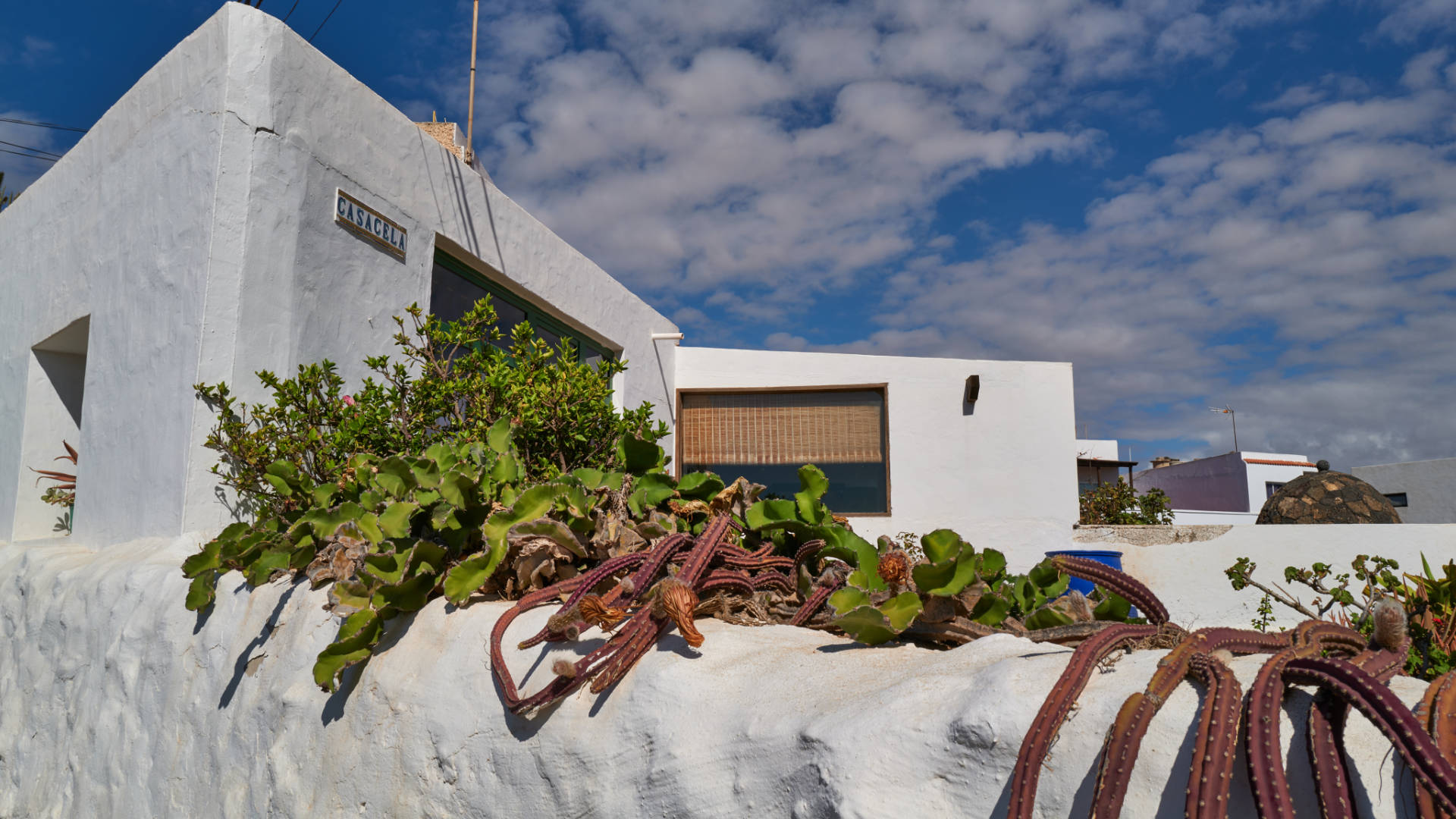 Der Ort El Roque nahe El Cotillo Fuerteventura.