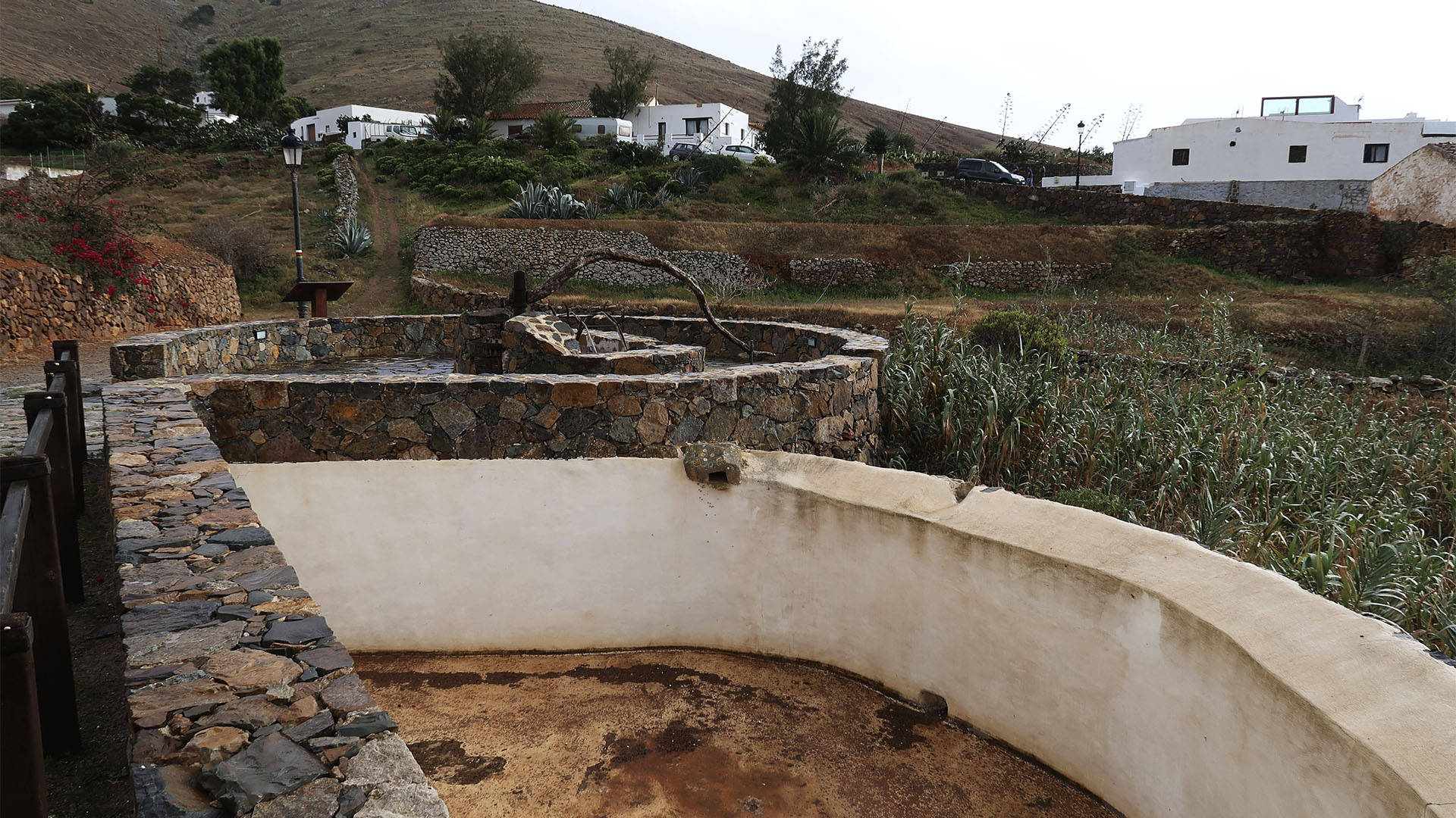 Historischer Brunnen in Betancuria Fuerteventura.