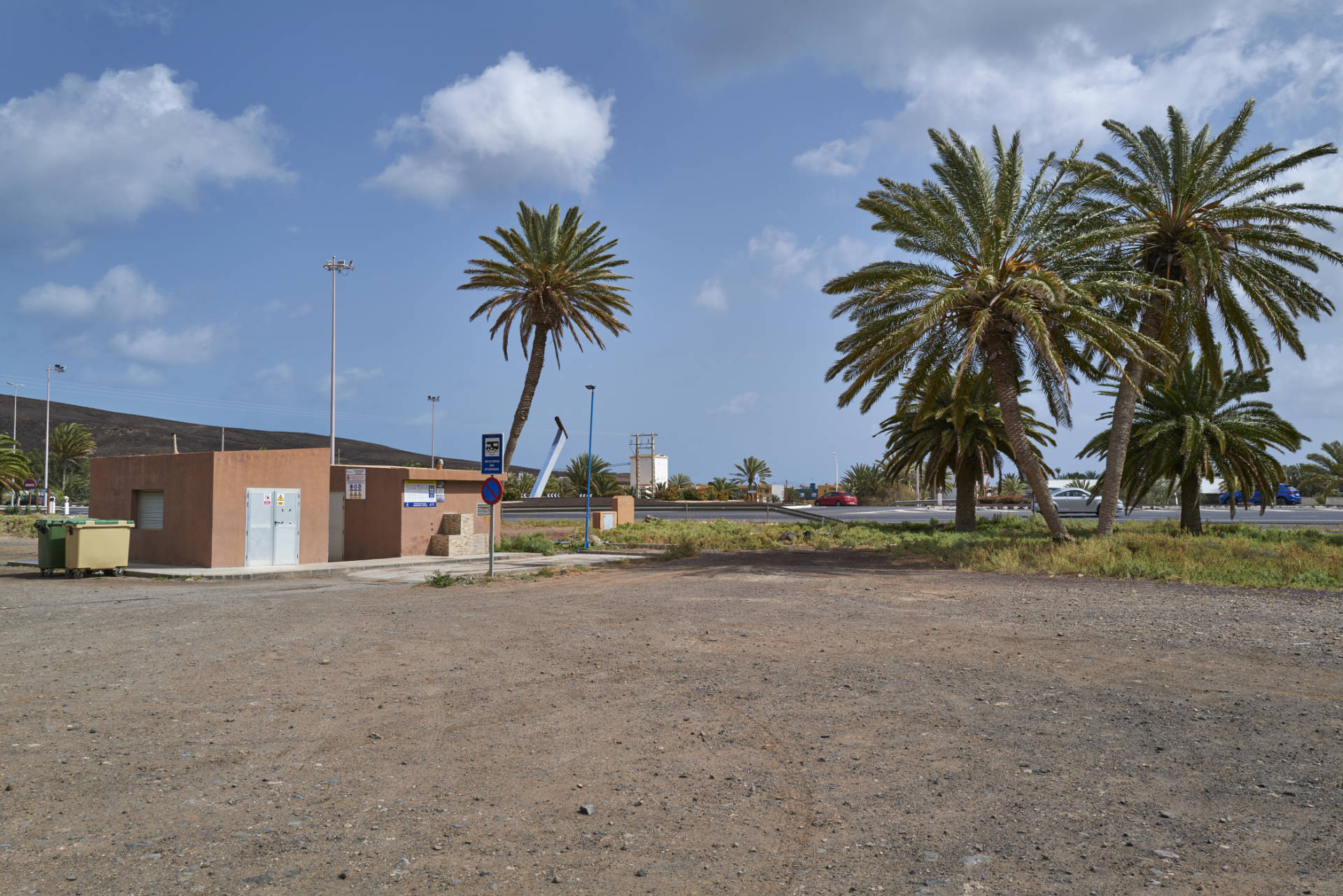 Camper und Van Entsorgungsstation Tarajalejo Fuerteventura.