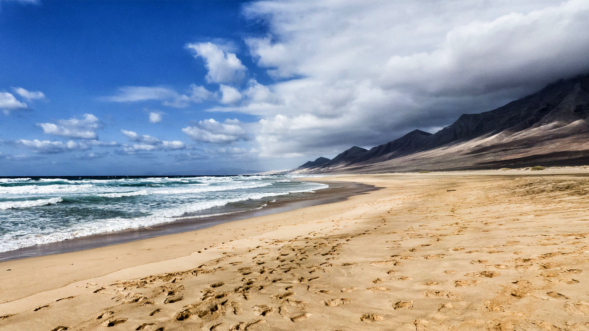 Fuerteventura Inselrundfahrt Südschleife – Playa Barlovento Cofete.