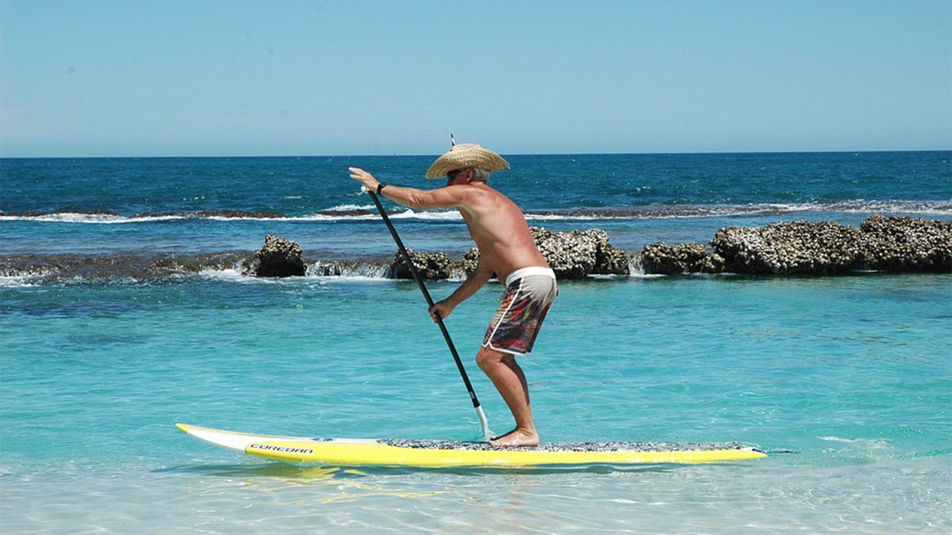 Aktivitäten Fuerteventura: SUP Stand Up Paddle.