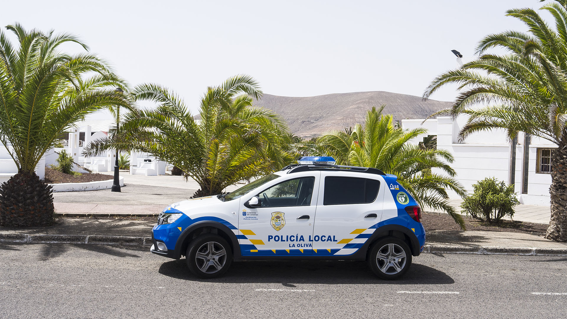 Sicherheit auf Fuerteventura: Policia Local.