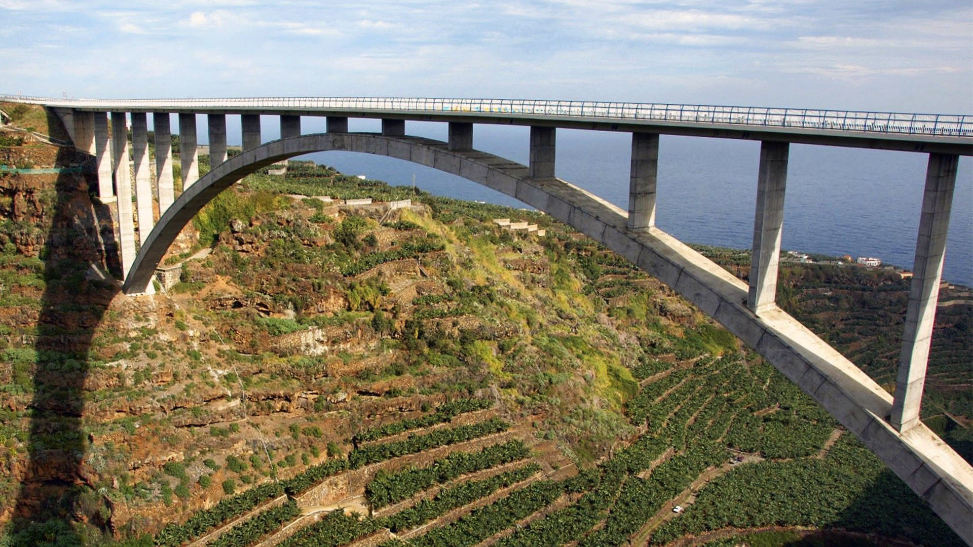 Die Kanaren Insel La  Palma – Puente de los Tilo.