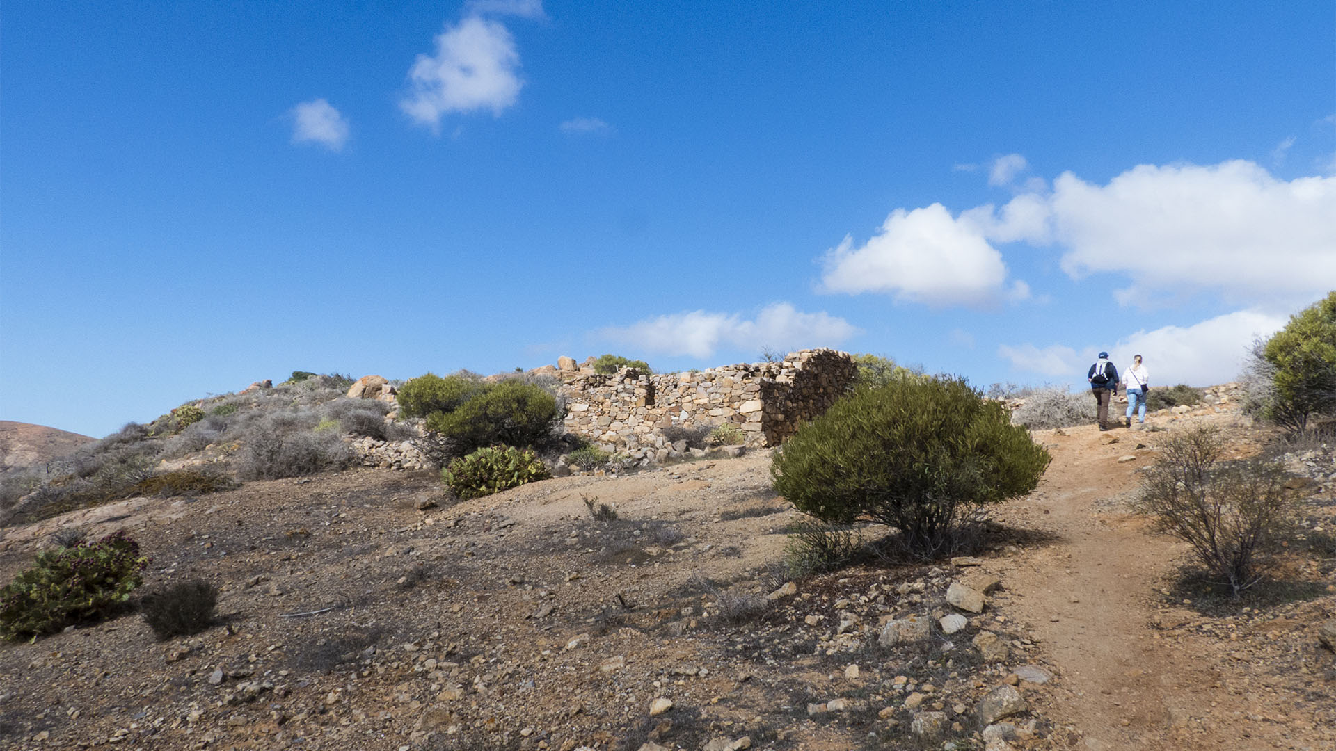 Wandern im Parra Medina Fuerteventura.