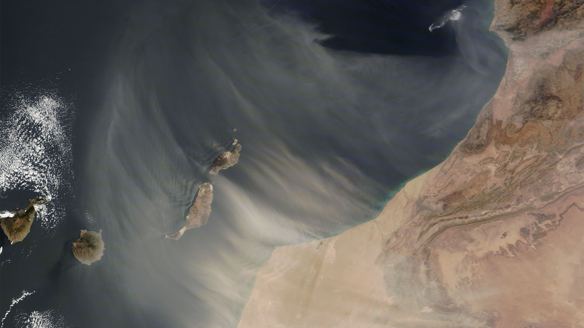 Heisser Wind aus Afrika – der Calima und der Sand der Sahara.