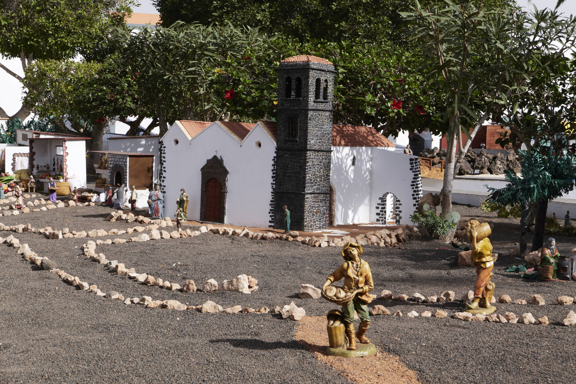 Gemeinde La Oliva Fuerteventura– Weihnachtskrippe 2023.