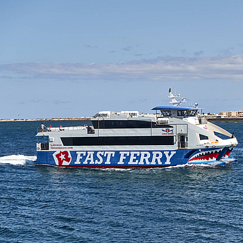 Die Fähren von Líneas Romero zwischen Fuerteventura und Lanzarote.