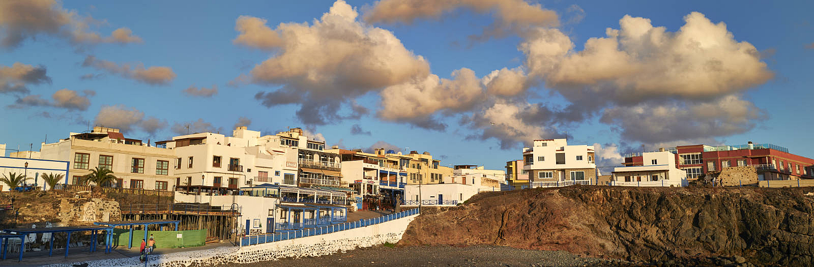 Abendstimmung über El Cotillo auf Fuerteventura.