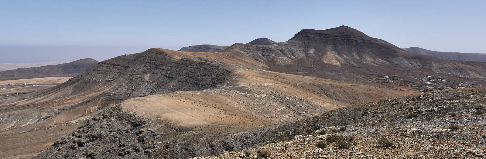 Wandern: Montaña Martínez Tetir Fuerteventura.