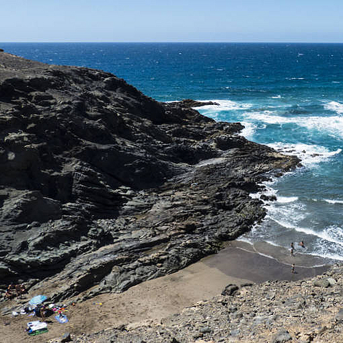 Punta de los Caletones nahe Valle de Santa Inés Fuerteventura.