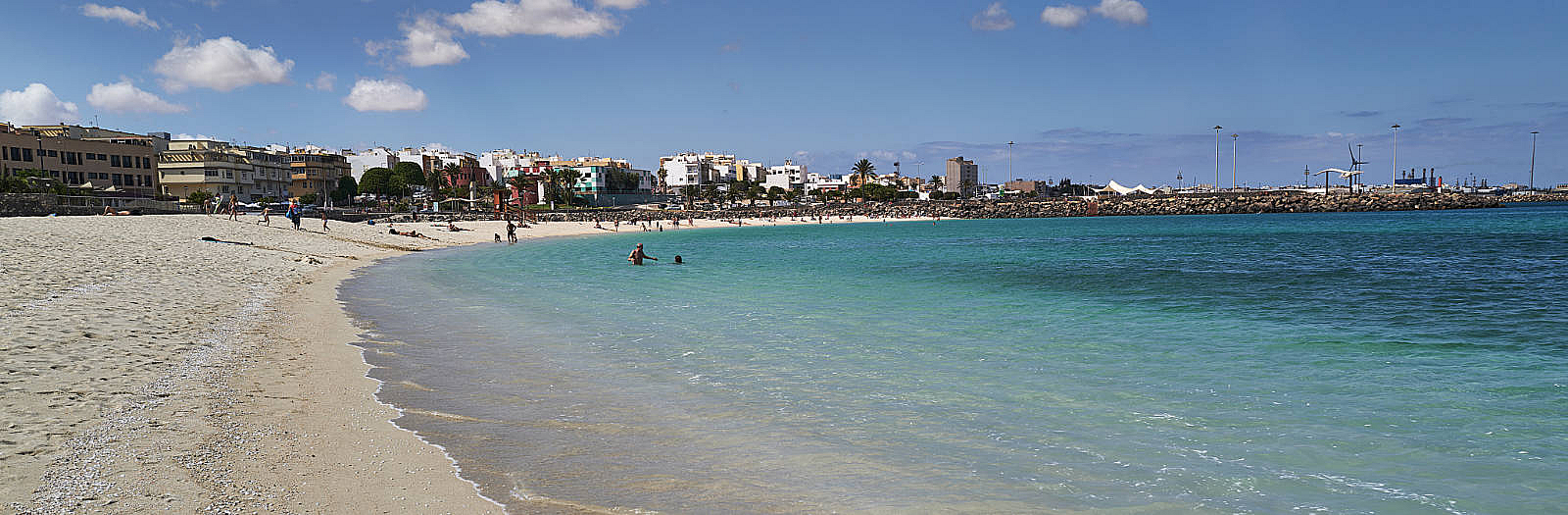 Playa de los Pozos aka Los Hornos Puerto del Rosario Fuerteventura.