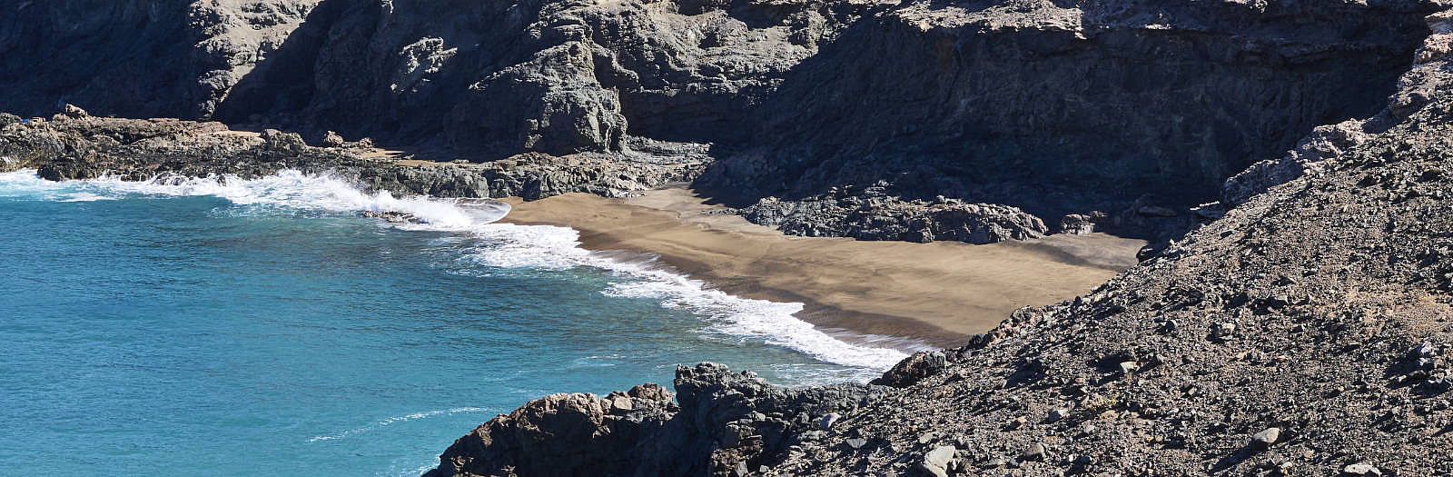 Der Playa de los Muertos nahe Ajuy Fuerteventura.