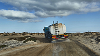 Pisten Sanierung Dezember 2023 El Cotillo - Majanicho Fuerteventura.