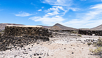 Majorero Siedlung Poblado de la Atalayita nahe Pozo Negro, Fuerteventura.