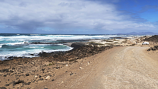 Die Strände im Norden von Fuerteventura – Caleta del Hierro.