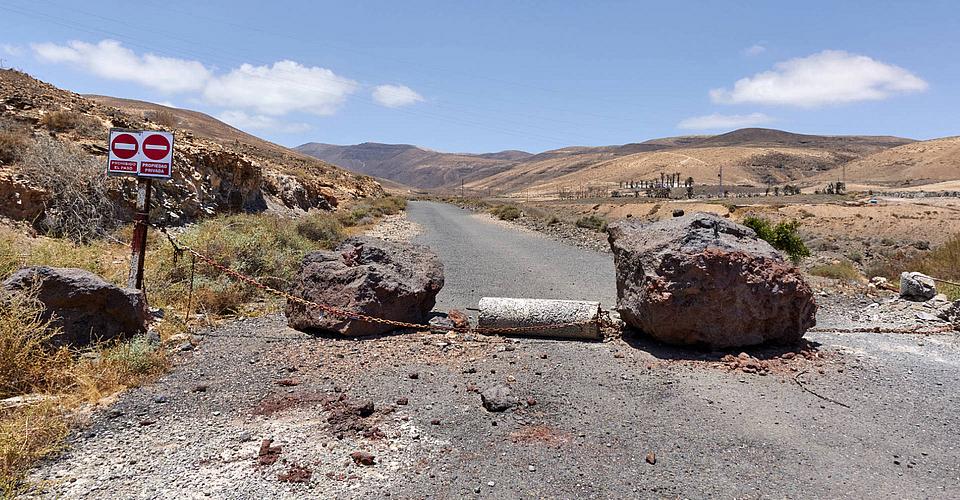 Mirador de los Canarios Jandía Fuerteventura – seit 2023 ist die Zufahrt wieder gesperrt.