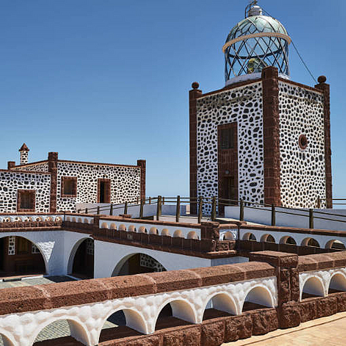 Museo Faro de la Entellada – Obergeschoss Leuchtturm Fuerteventura.