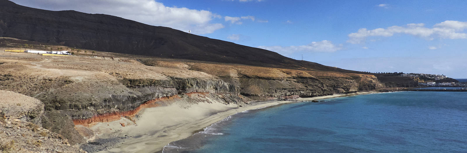 Playa de las Coloradas Morro Jable Jandía Fuerteventura.