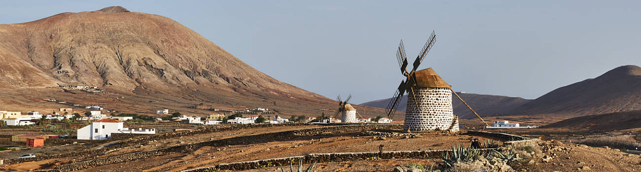 Wandern + Trekking auf Fuerteventura: Über den GR 131 von Villaverde nach Lajares.