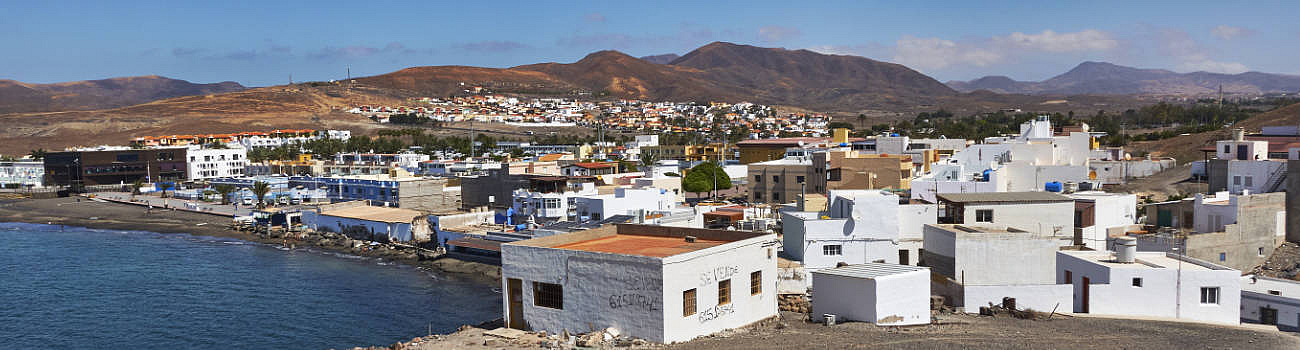 Der Ort Tarajalejo Fuerteventura.