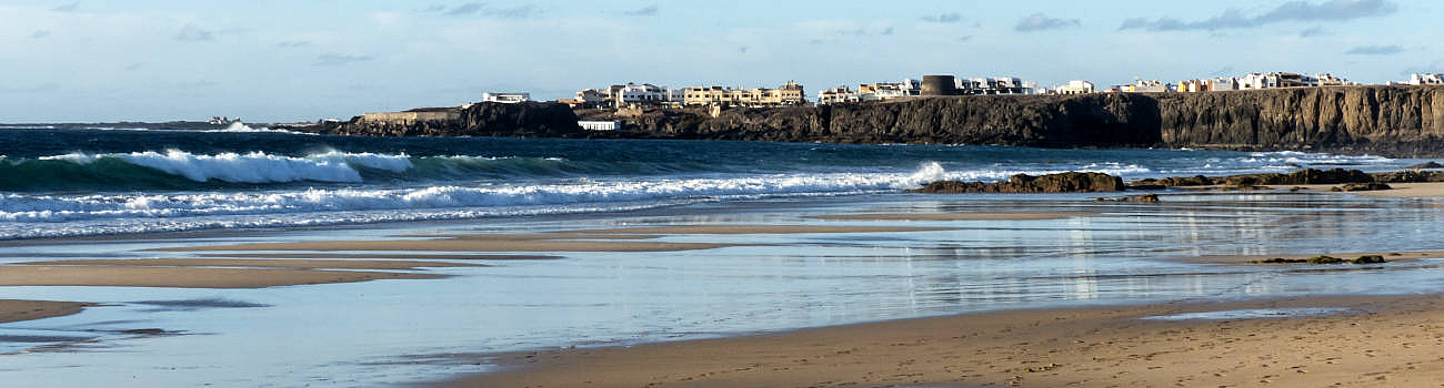 El Cotillo gesehen vom Piedra Playa Fuerteventura.