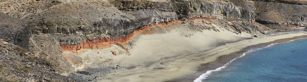 Die Strände Fuerteventuras: Playa de las Coloradas.