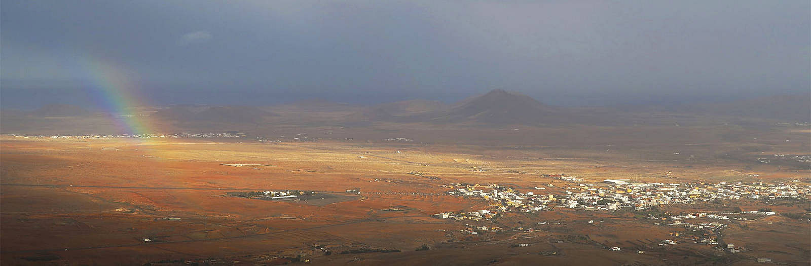 Der Ort Antigua auf Fuerteventura.