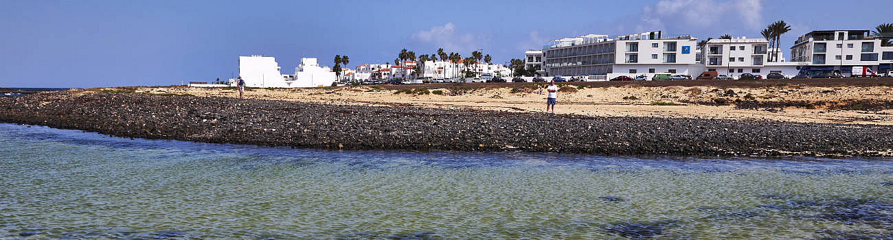 Paseo El Charco de Bristol Corralejo Fuerteventura.