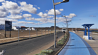 Adíos Vanlife am Paseo Marítimo Bristol Corralejo Fuerteventura.