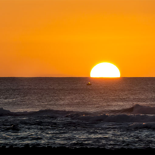 Sonnenuntergänge am Punta de Guadelupe Fuerteventura.