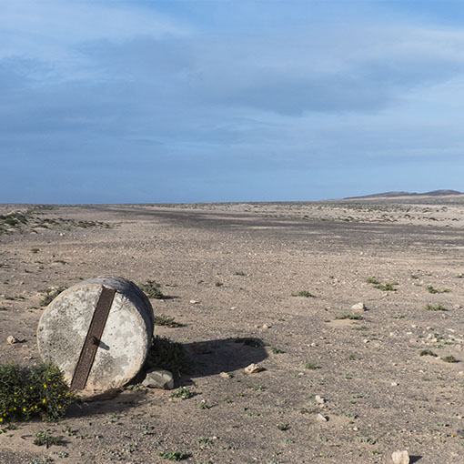 Das Flugfeld von Jandía Fuerteventura.