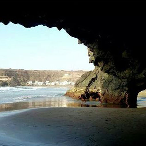 Cueva de la Ballena Los Molinos Fuerteventura.