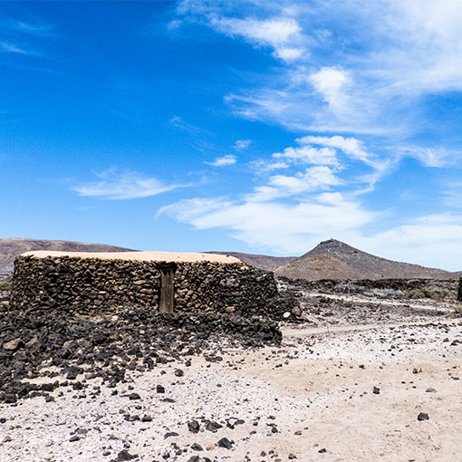 Majorero Siedlung Poblado Antalayita Fuerteventura.