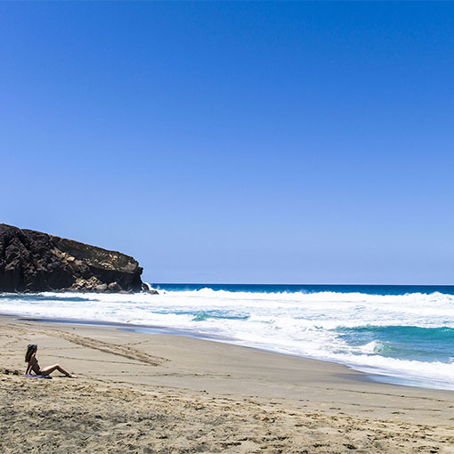 Playa del viejo rey La Pared Fuerteventura.