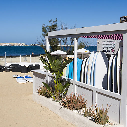 Sunset Lounge Playa del Medio Corralejo Fuerteventura.
