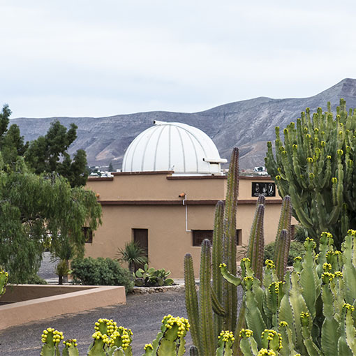 Klein aber fein – Observatorium Tefía.