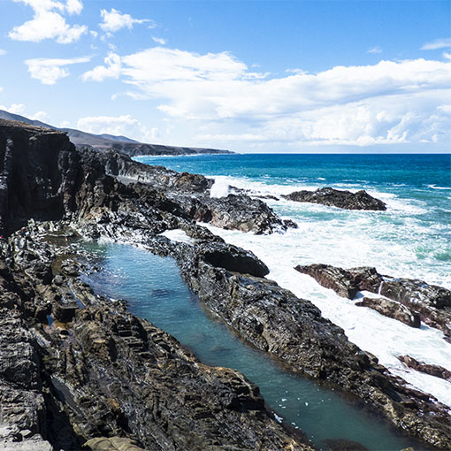 Aguas Verdes Fuerteventura Naturschwimmbecken.