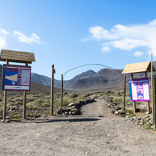 Am Königsweg von Jandía nach Cofete Fuerteventura wandern.