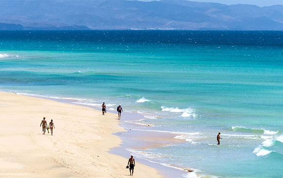 Die Traumstrände von Fuerteventura.