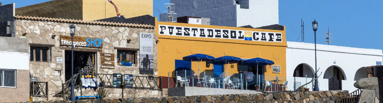 Der Ort Ajuy auf Fuerteventura.