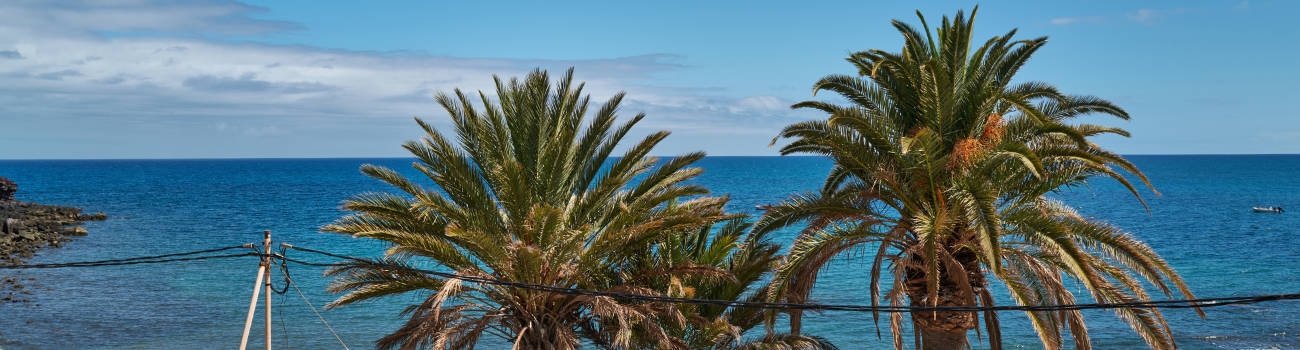 Der Ort La Lajita Fuerteventura.