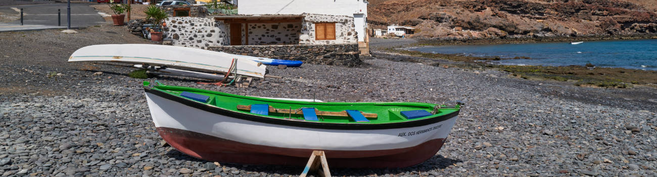 Der Ort La Lajita Fuerteventura.