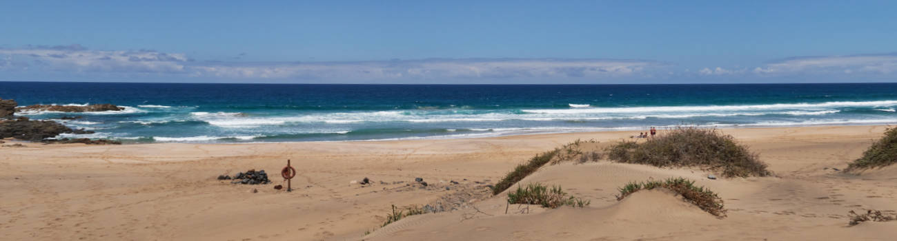 Die Strände Fuerteventuras: Playa Jarubio Tindaya.