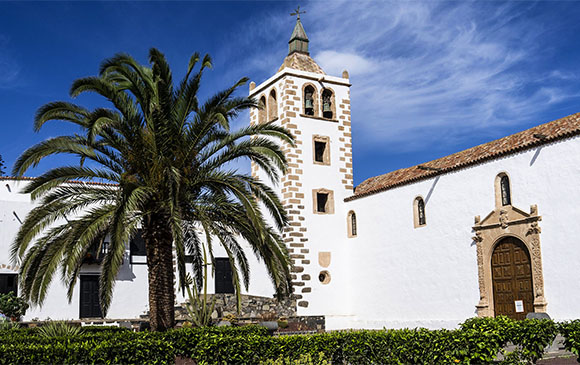 Die historischen Orte von Fuerteventura.
