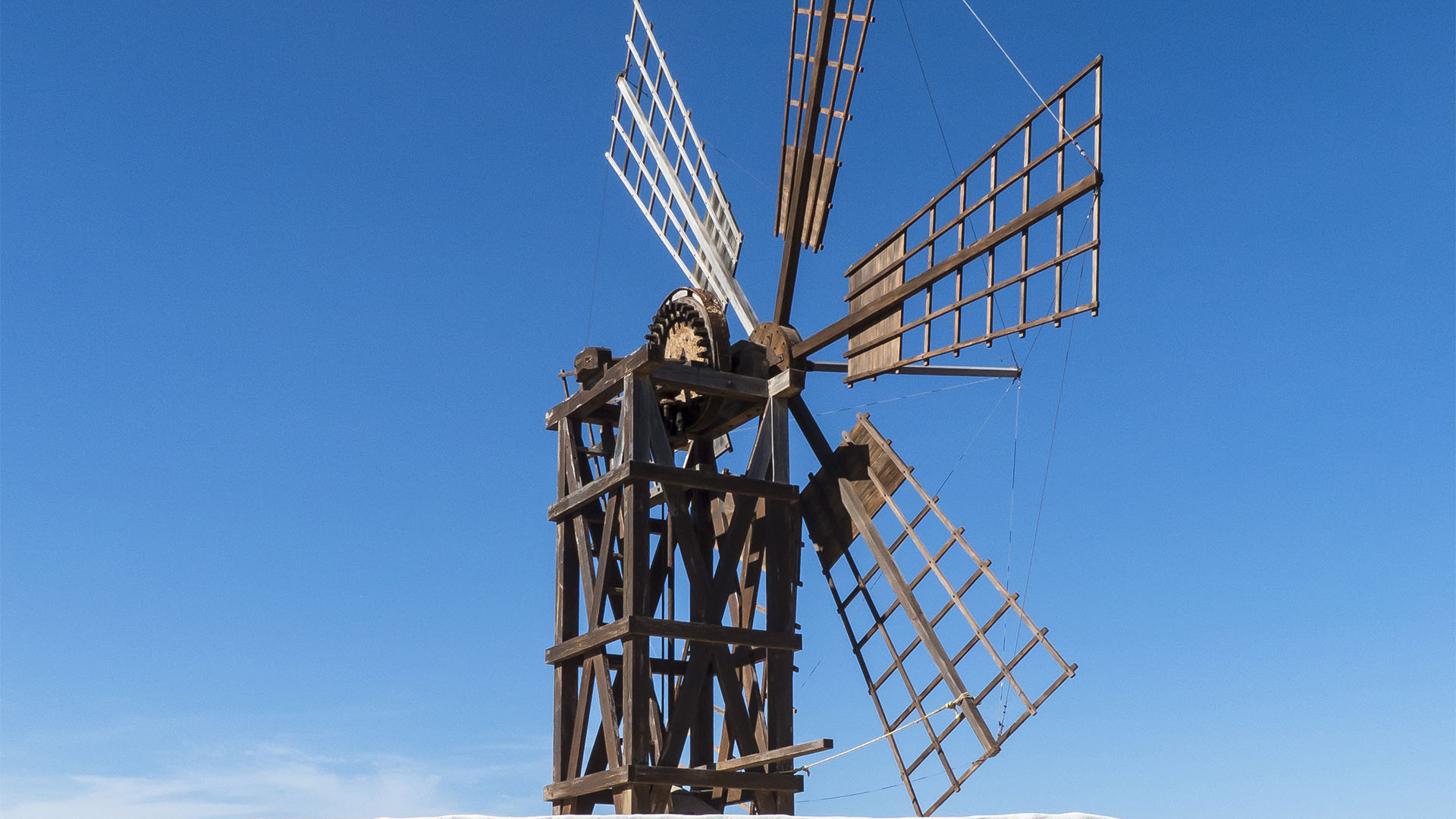 Windmühlen – wurden erst spät auf Fuerteventura genutzt.